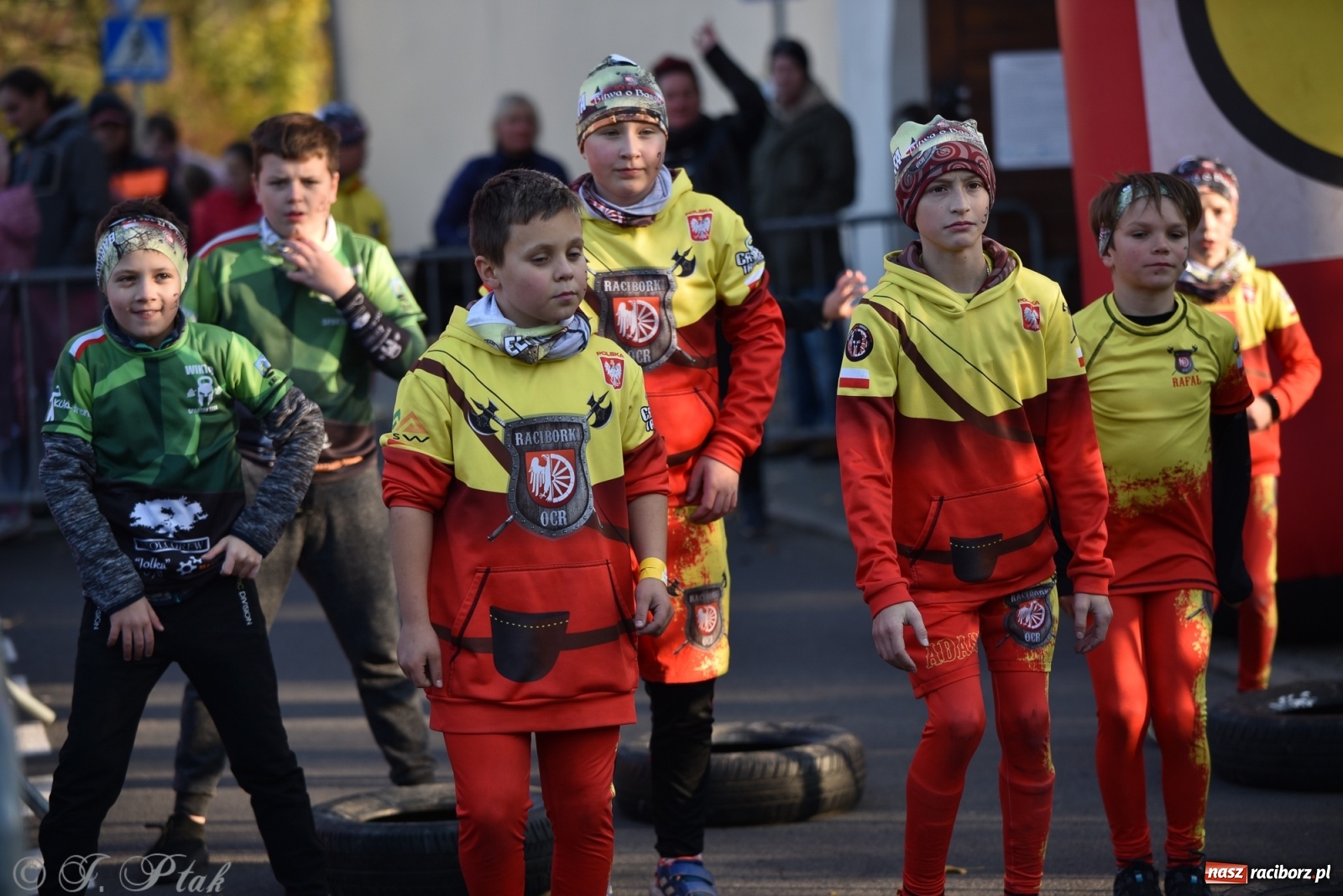 Zdjęcie w galerii na portalu naszraciborz.pl: Bitwa o raciborską basztę. Bieg OCR dla dzieci na Święto Niepodległości wiadomości z regionu