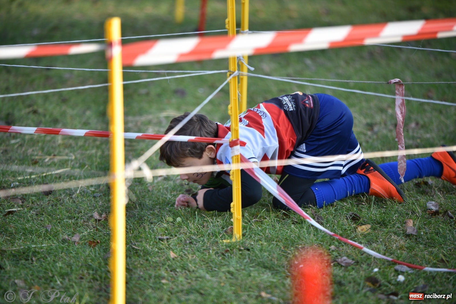 Zdjęcie w galerii na portalu naszraciborz.pl: Bitwa o raciborską basztę. Bieg OCR dla dzieci na Święto Niepodległości wiadomości z regionu