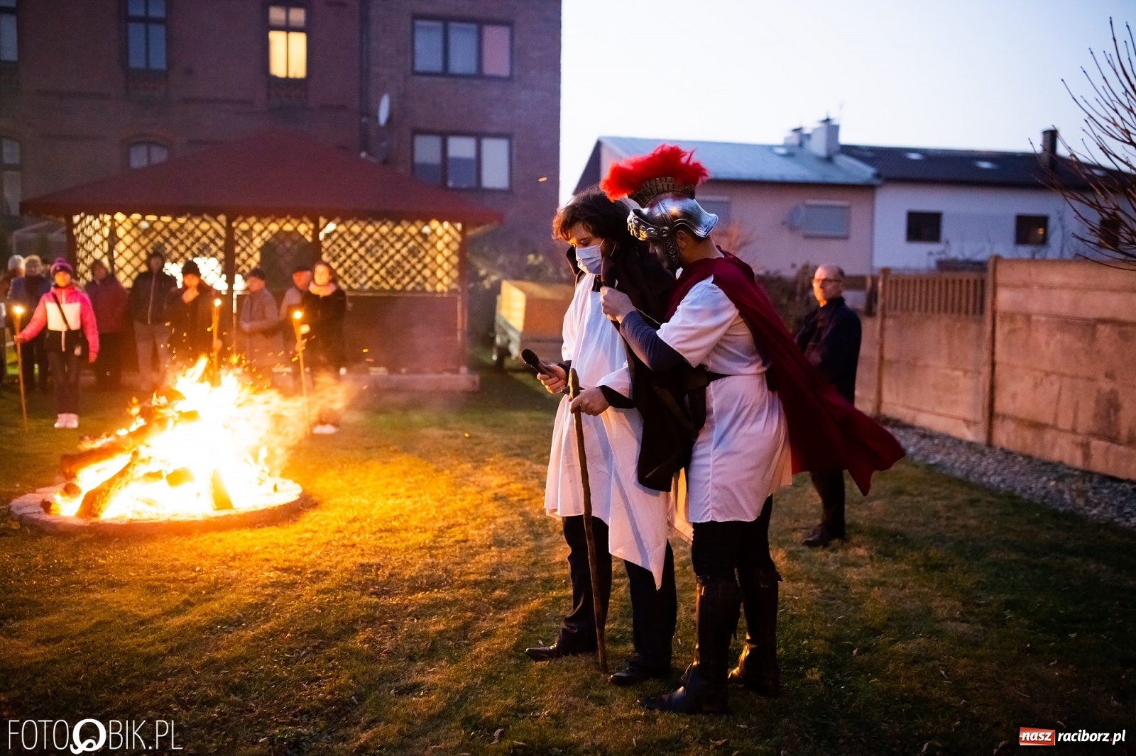 Zdjęcie w galerii na portalu naszraciborz.pl: Św. Marcin z Tours pojawił się dziś na Starej Wsi w Raciborzu [FOTO i WIDEO] wiadomości z regionu