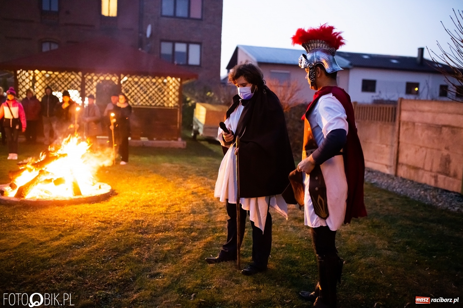 Zdjęcie w galerii na portalu naszraciborz.pl: Św. Marcin z Tours pojawił się dziś na Starej Wsi w Raciborzu [FOTO i WIDEO] wiadomości z regionu