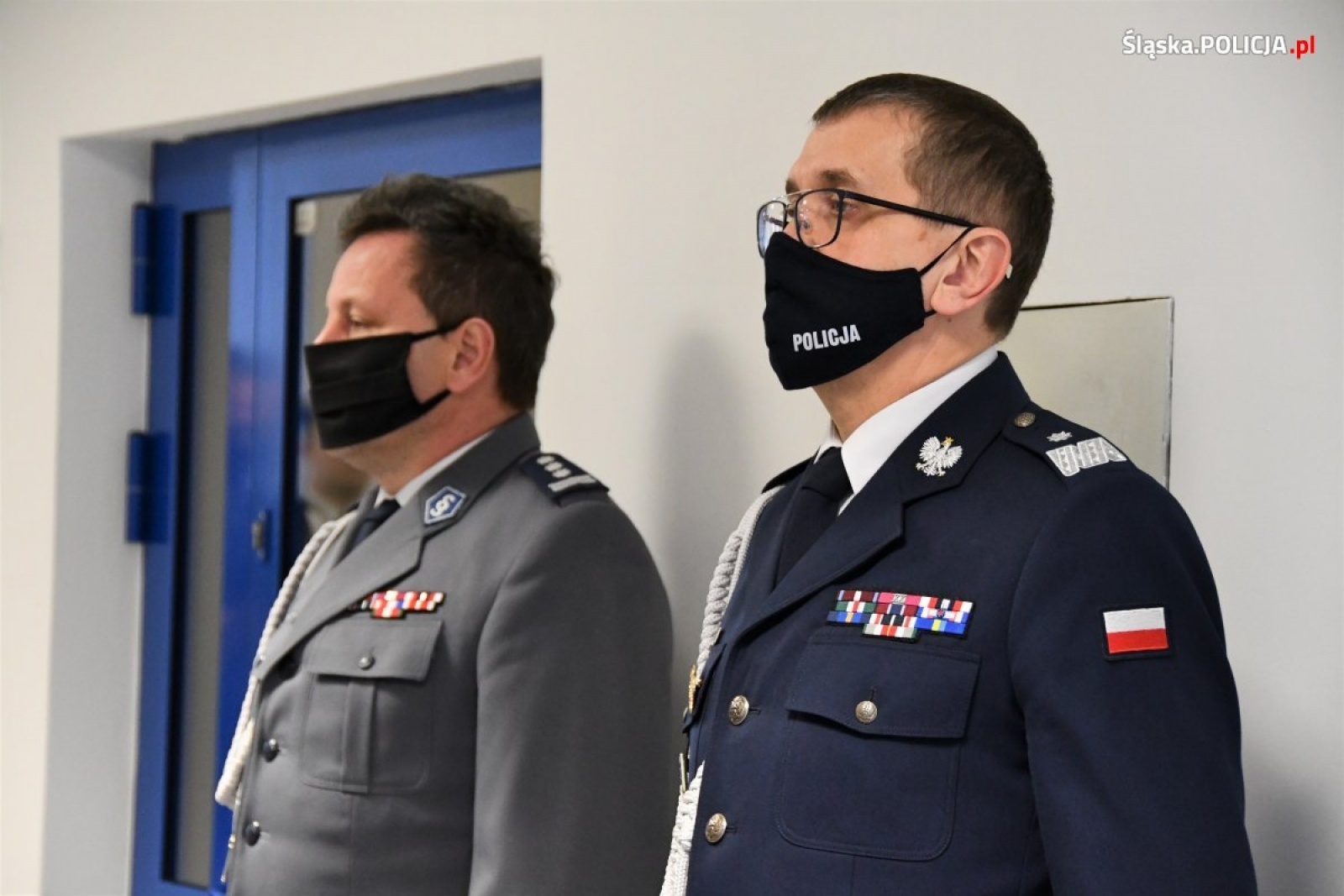 Zdjęcie w galerii na portalu naszraciborz.pl: W katowickiej komendzie policji uczczono pamięć śp. asp. Michała Kędzierskiego wiadomości z regionu