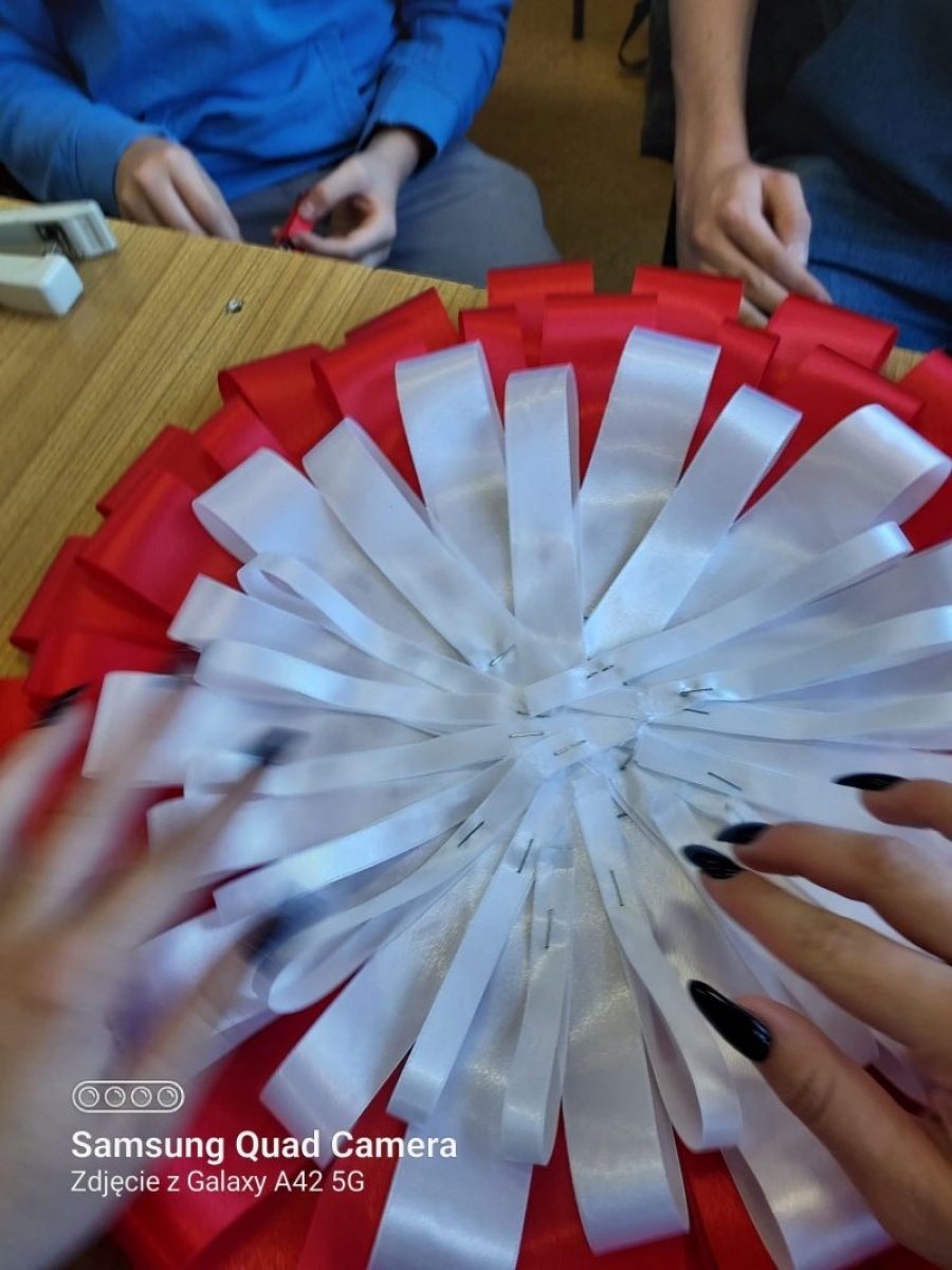 Zdjęcie w galerii na portalu naszraciborz.pl: Narodowe Święto Niepodległości w CKZiU nr 1 w Raciborzu wiadomości z regionu