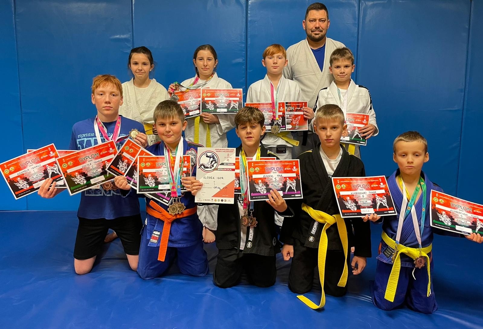 Zdjęcie w galerii na portalu naszraciborz.pl: Raciborzanie z Łamatora z medalami w Katowicach wiadomości z regionu