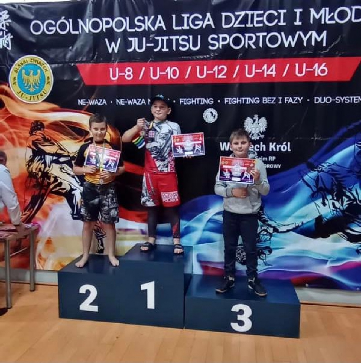 Zdjęcie w galerii na portalu naszraciborz.pl: Raciborzanie z Łamatora z medalami w Katowicach wiadomości z regionu