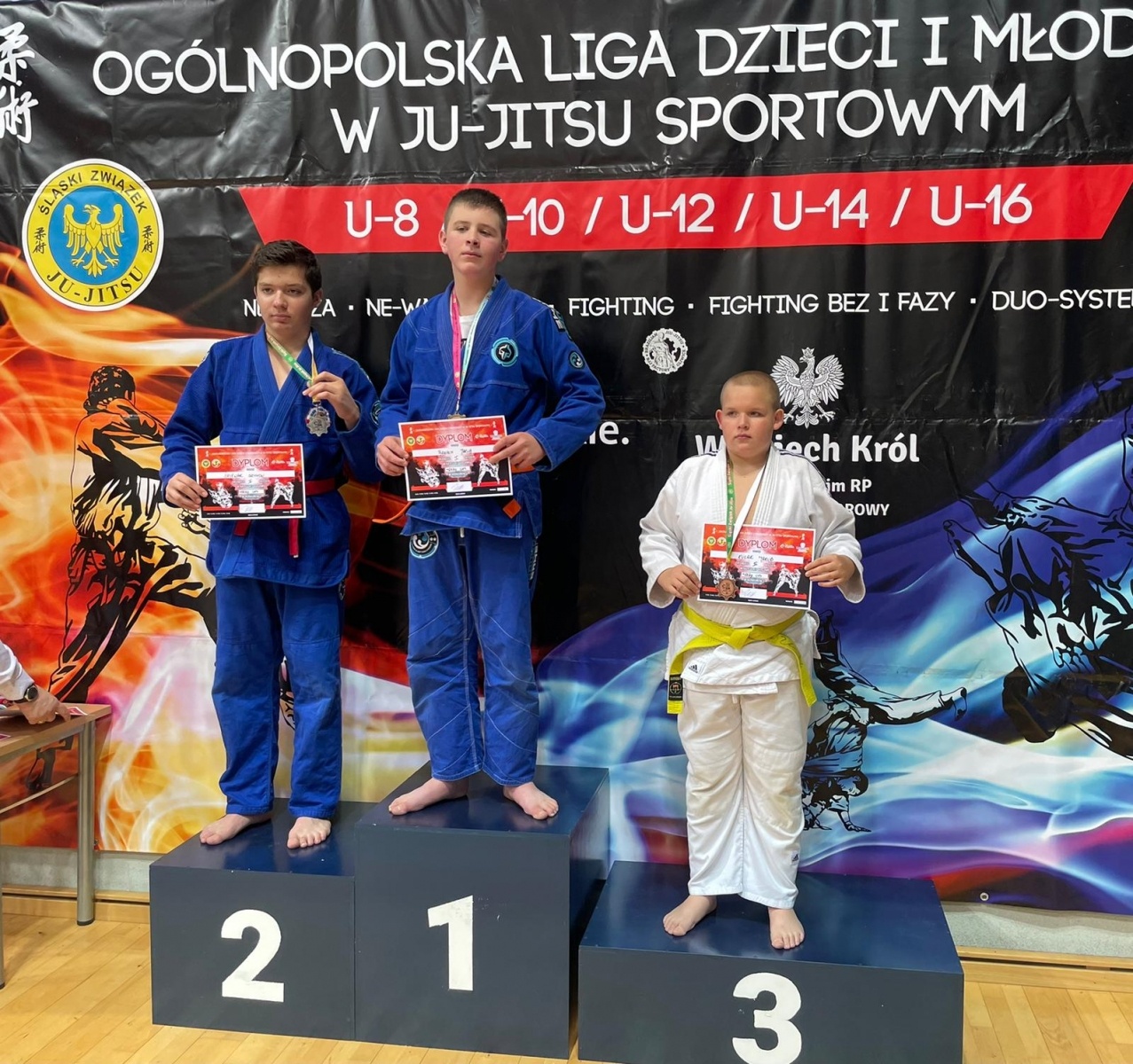 Zdjęcie w galerii na portalu naszraciborz.pl: Raciborzanie z Łamatora z medalami w Katowicach wiadomości z regionu