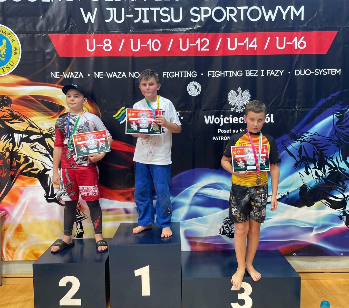 Zdjęcie w galerii na portalu naszraciborz.pl: Raciborzanie z Łamatora z medalami w Katowicach wiadomości z regionu