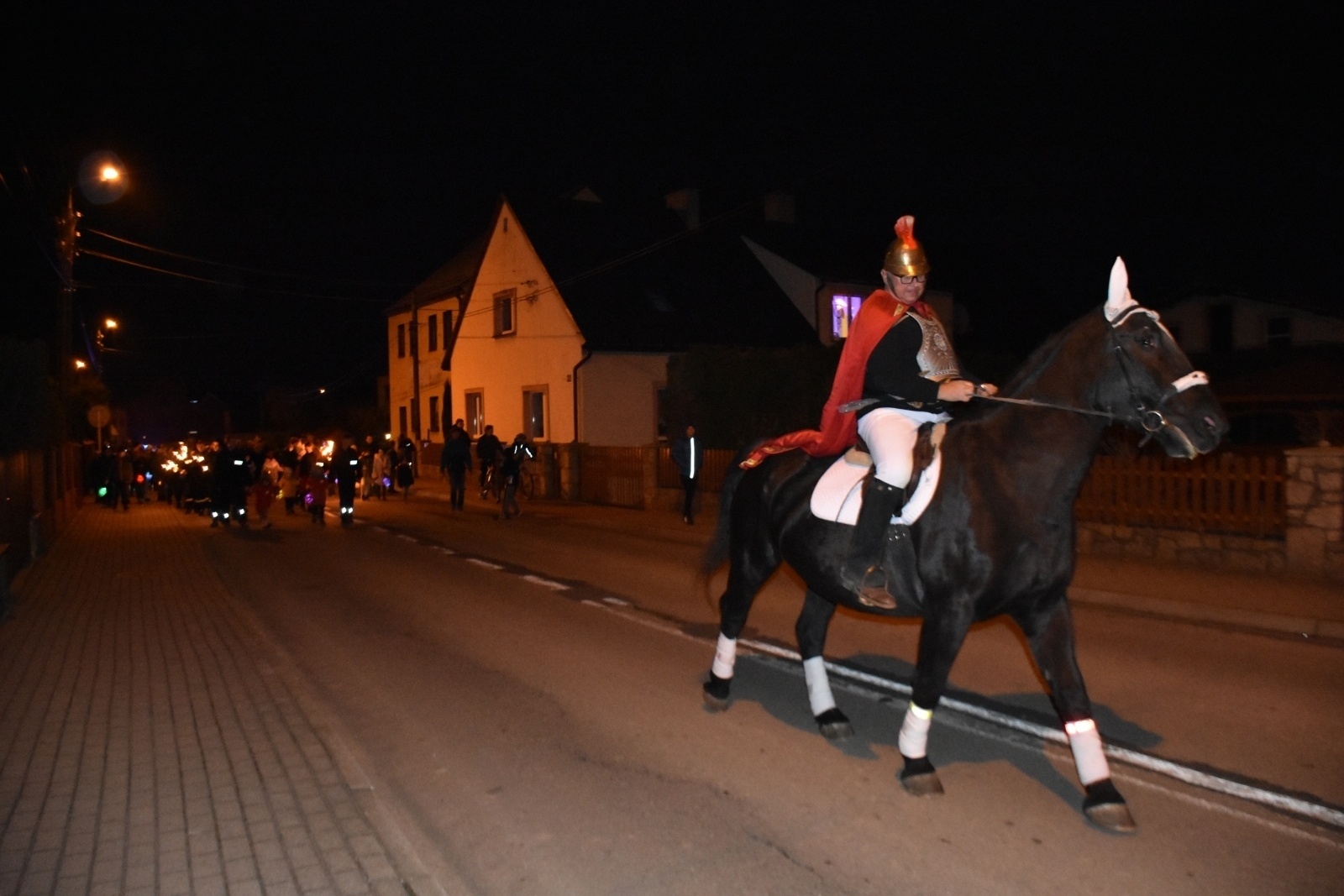 Zdjęcie w galerii na portalu naszraciborz.pl: Święty Marcin przemaszerował ulicami Krzyżanowic [FOTO] wiadomości z regionu