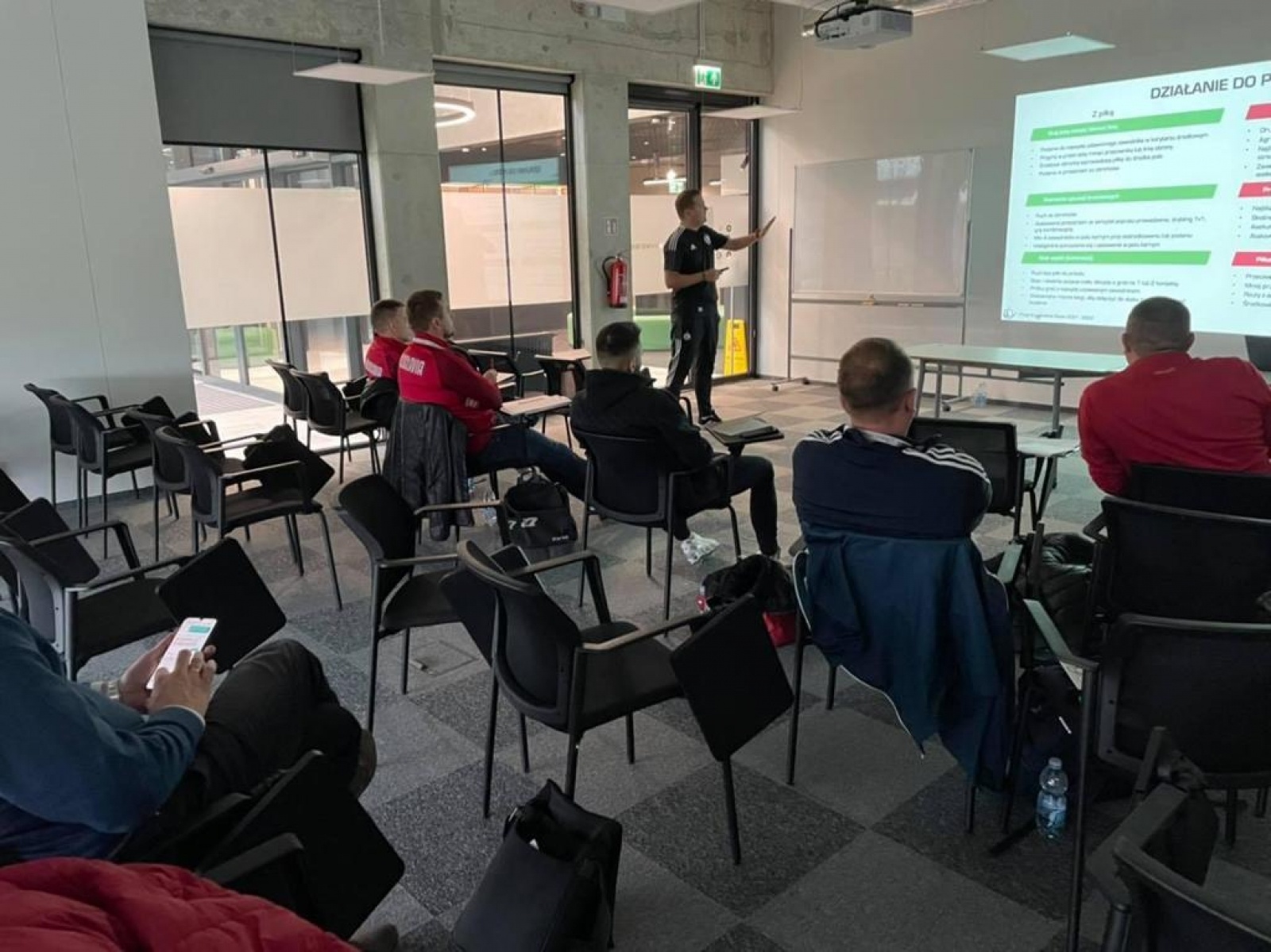 Zdjęcie w galerii na portalu naszraciborz.pl: Z Markowic na piłkarskie salony. Trener młodzieży na stażu w Legii Warszawa wiadomości z regionu