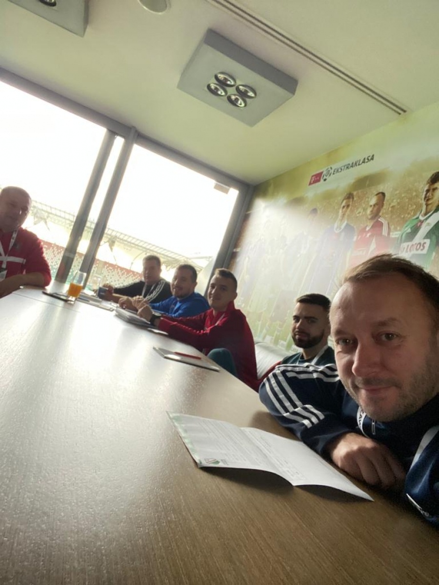Zdjęcie w galerii na portalu naszraciborz.pl: Z Markowic na piłkarskie salony. Trener młodzieży na stażu w Legii Warszawa wiadomości z regionu