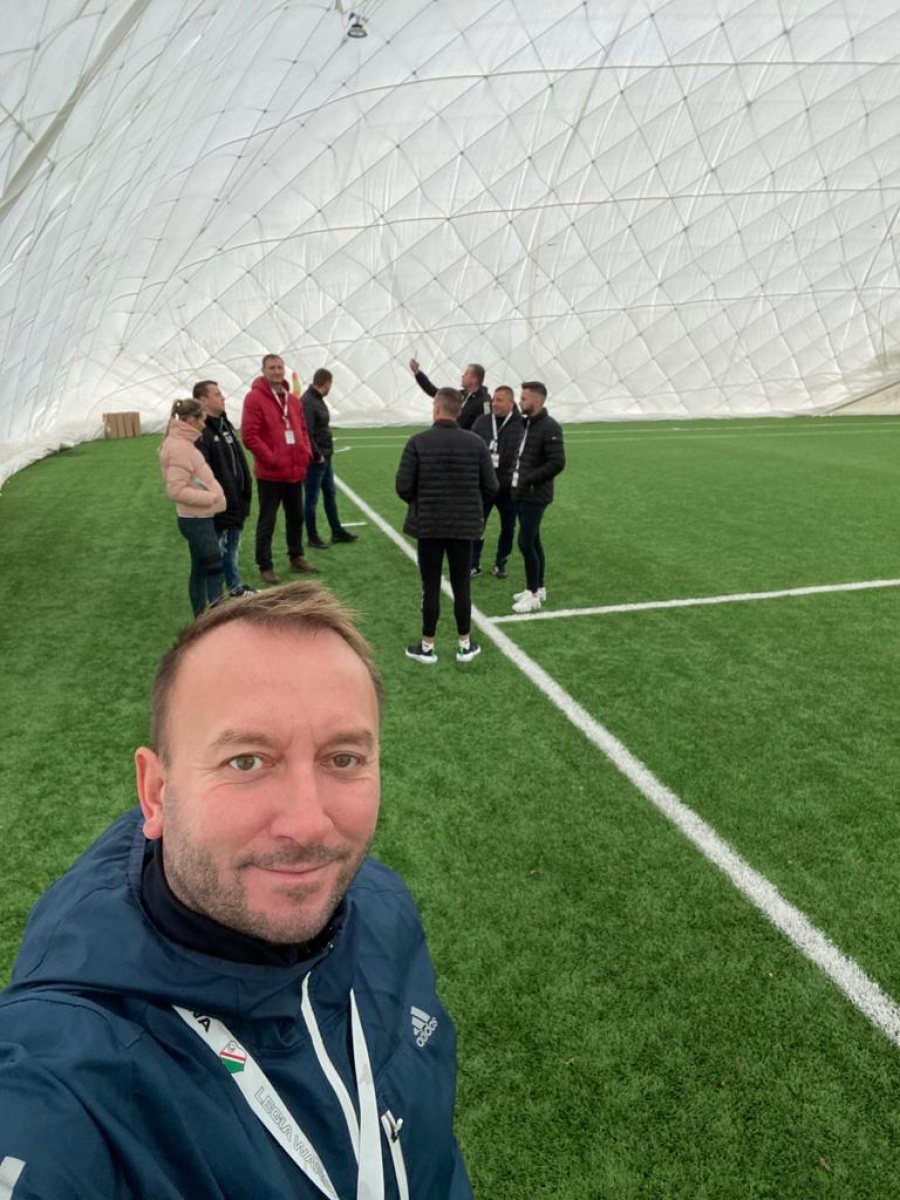 Zdjęcie w galerii na portalu naszraciborz.pl: Z Markowic na piłkarskie salony. Trener młodzieży na stażu w Legii Warszawa wiadomości z regionu