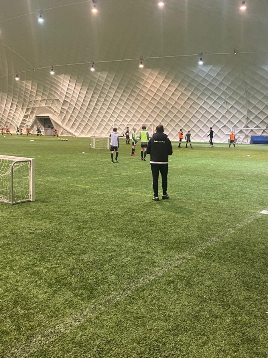 Zdjęcie w galerii na portalu naszraciborz.pl: Z Markowic na piłkarskie salony. Trener młodzieży na stażu w Legii Warszawa wiadomości z regionu