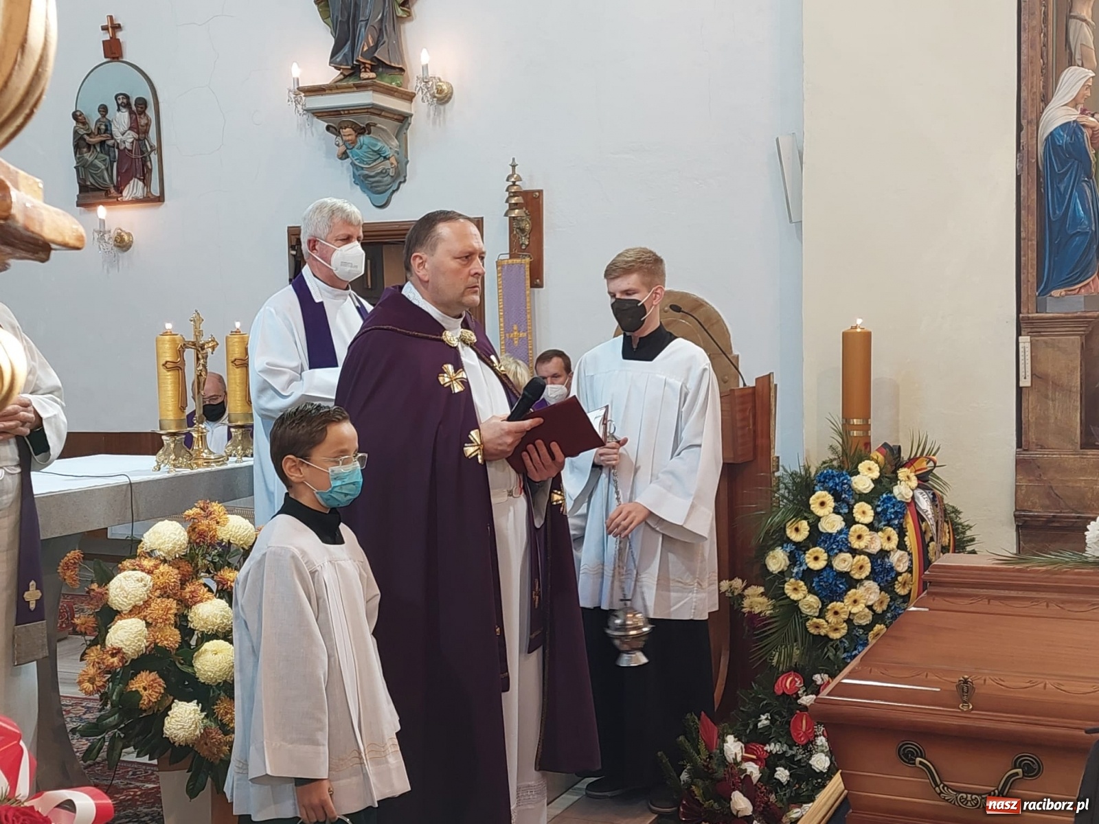 Zdjęcie w galerii na portalu naszraciborz.pl: W czeskiej Haci pożegnano Pawła Kotlarza, przyjaciela ziemi raciborskiej wiadomości z regionu