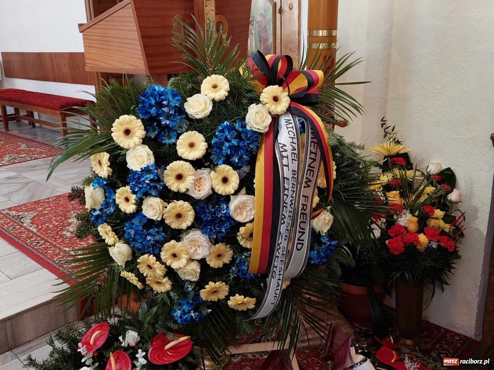 Zdjęcie w galerii na portalu naszraciborz.pl: W czeskiej Haci pożegnano Pawła Kotlarza, przyjaciela ziemi raciborskiej wiadomości z regionu