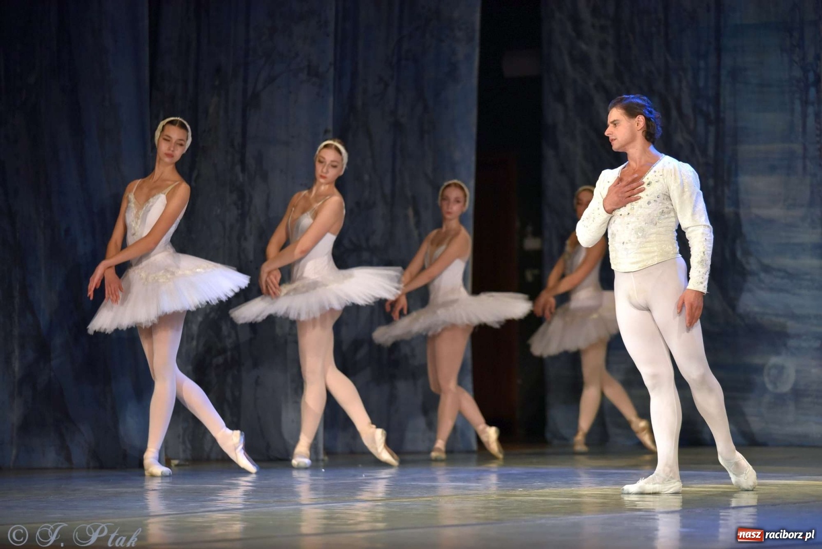 Zdjęcie w galerii na portalu naszraciborz.pl: Jezioro łabędzie. Arcydzieło Czajkowskiego na deskach RCK wiadomości z regionu