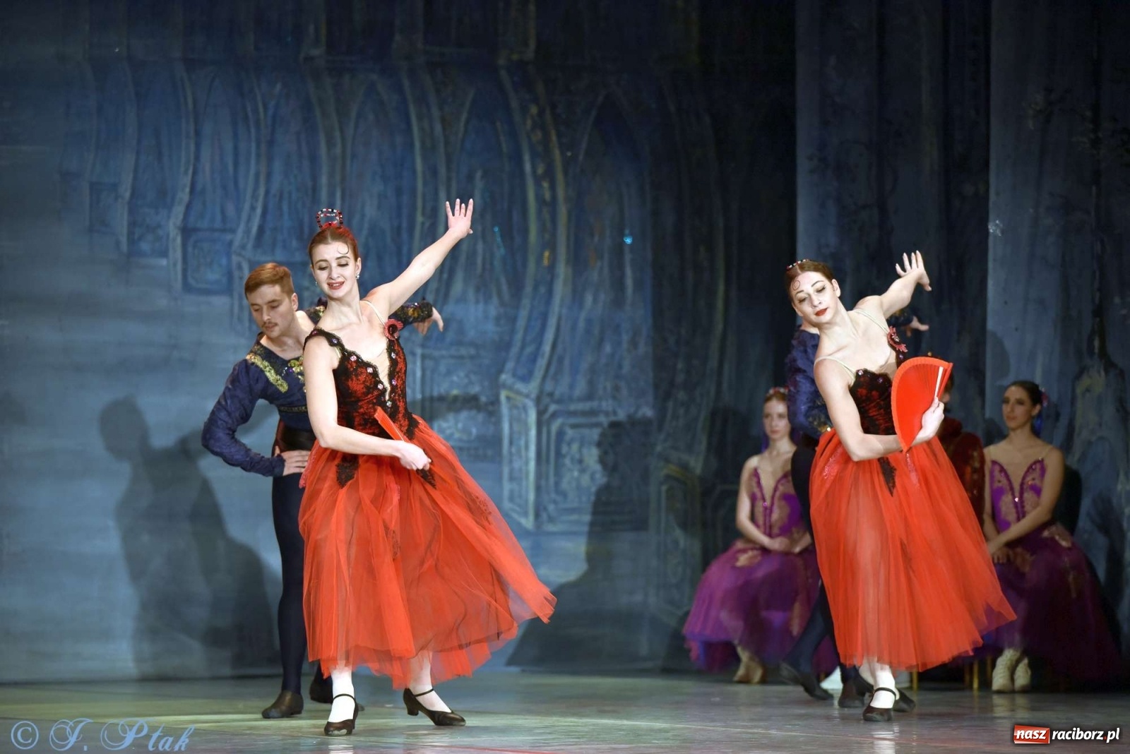 Zdjęcie w galerii na portalu naszraciborz.pl: Jezioro łabędzie. Arcydzieło Czajkowskiego na deskach RCK wiadomości z regionu