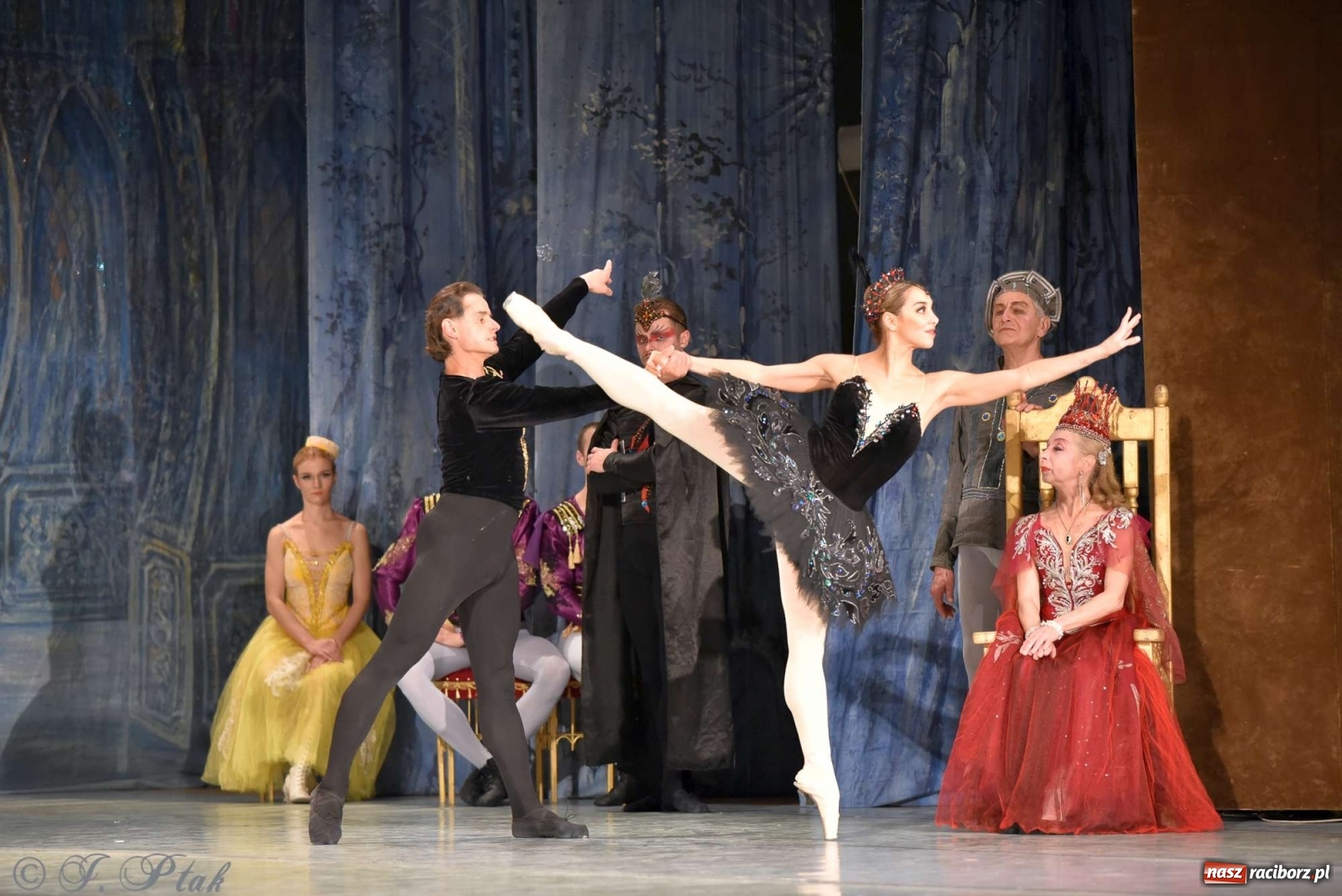 Zdjęcie w galerii na portalu naszraciborz.pl: Jezioro łabędzie. Arcydzieło Czajkowskiego na deskach RCK wiadomości z regionu