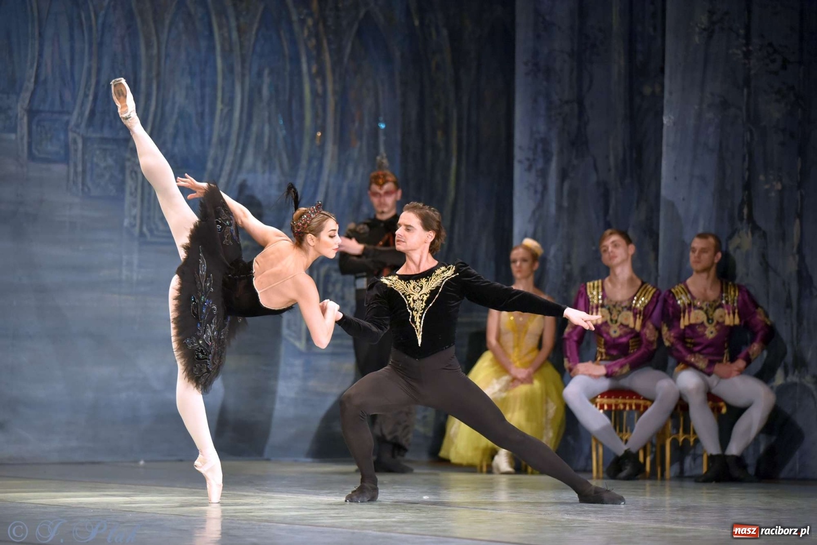 Zdjęcie w galerii na portalu naszraciborz.pl: Jezioro łabędzie. Arcydzieło Czajkowskiego na deskach RCK wiadomości z regionu