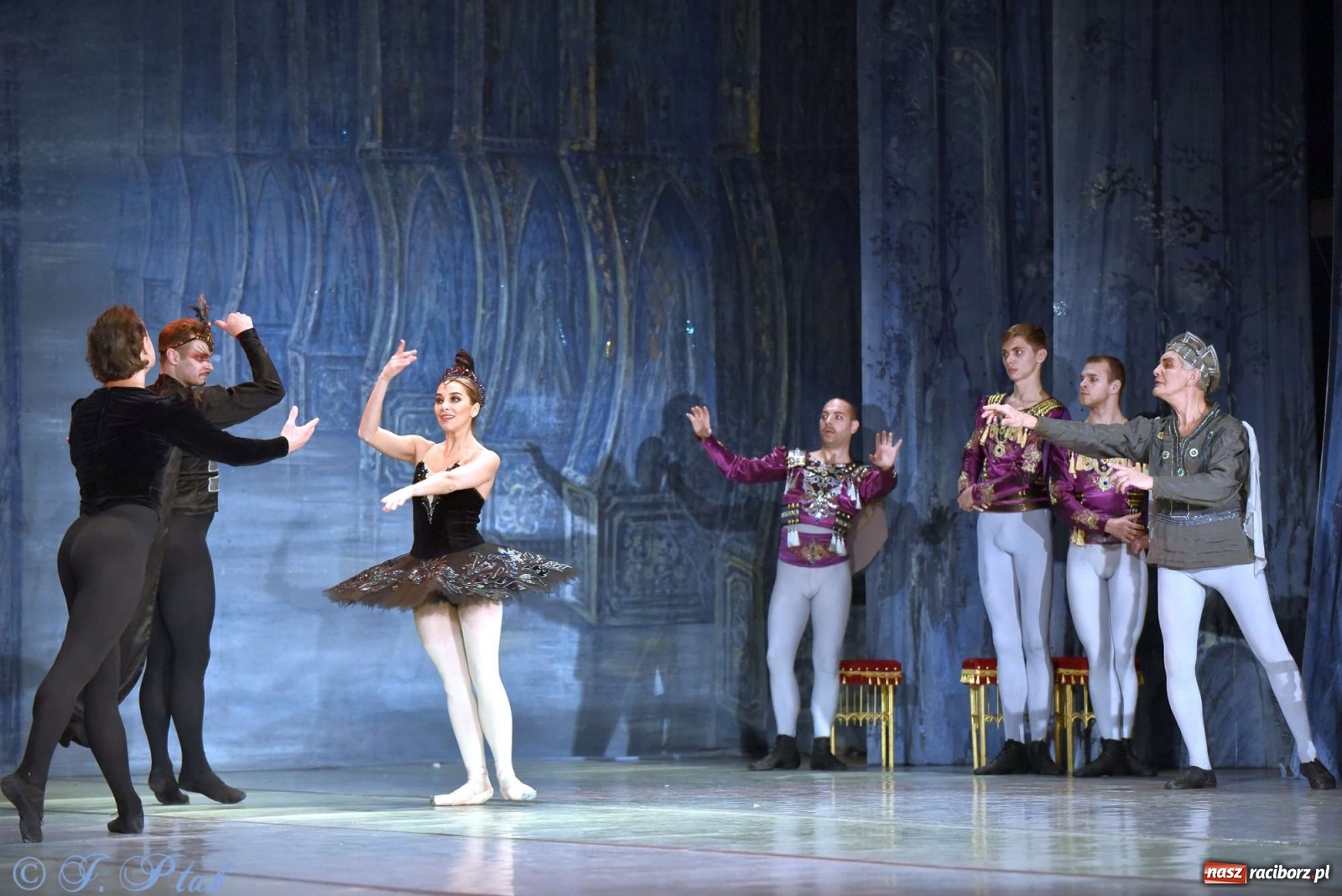 Zdjęcie w galerii na portalu naszraciborz.pl: Jezioro łabędzie. Arcydzieło Czajkowskiego na deskach RCK wiadomości z regionu