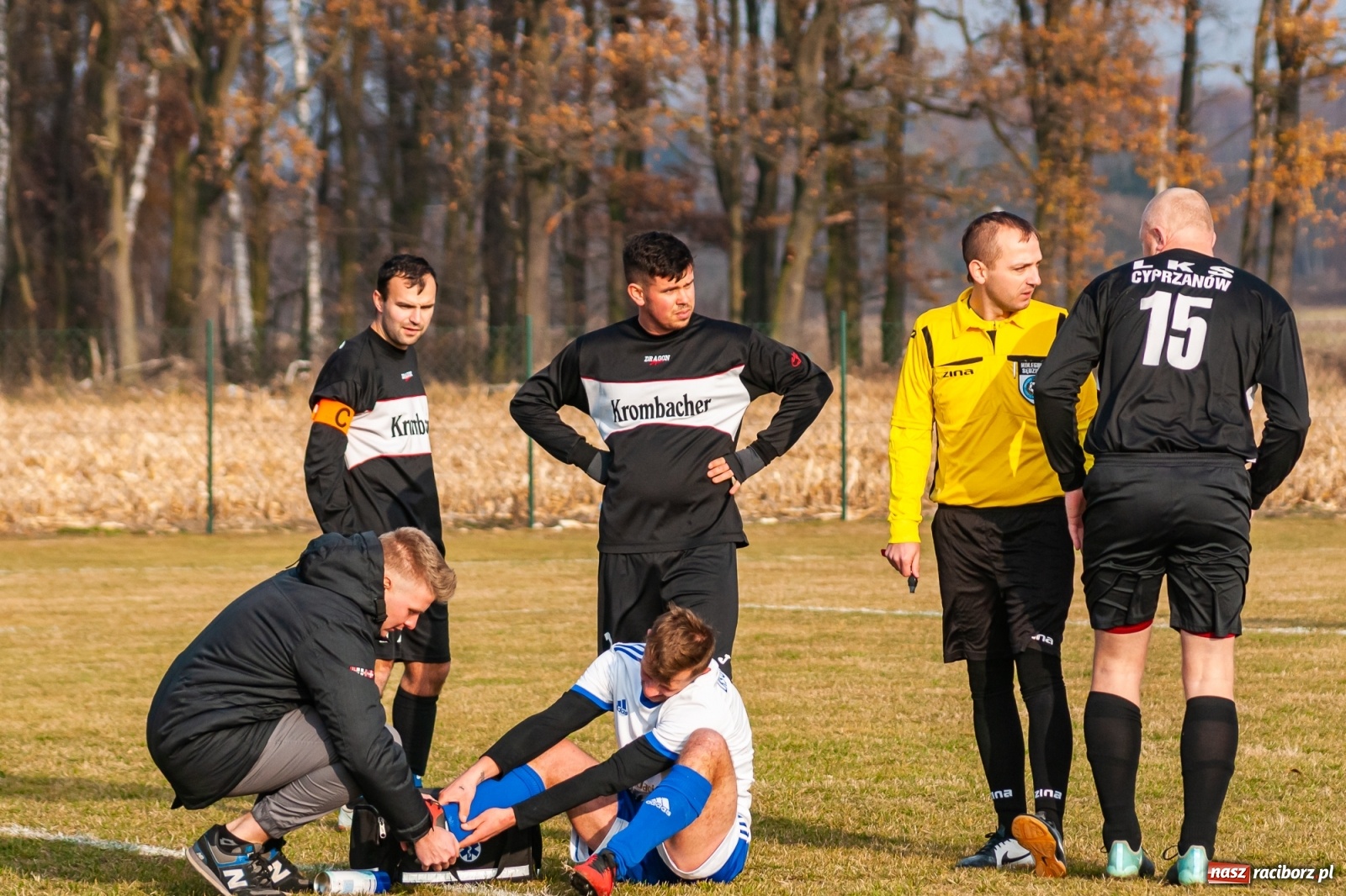 Zdjęcie w galerii na portalu naszraciborz.pl: Markowice Cyprzanów pokonały i wiceliderem B klasy zostały [FOTO] wiadomości z regionu
