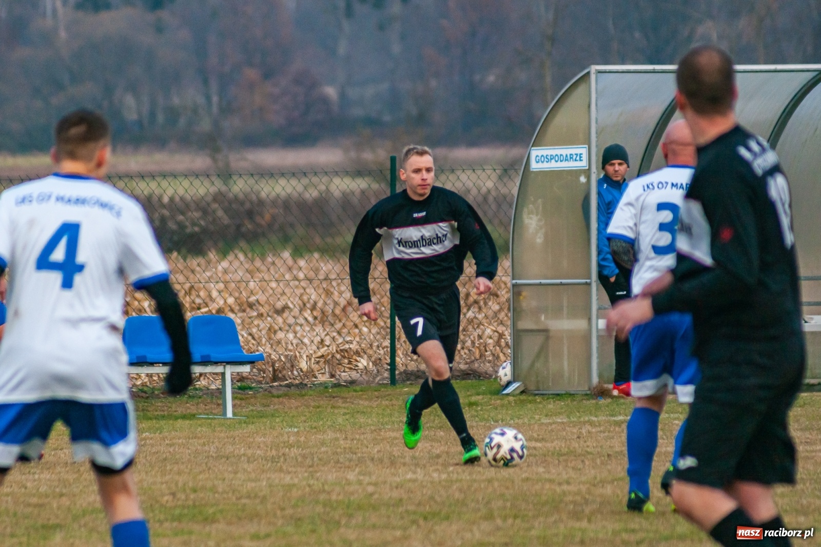 Zdjęcie w galerii na portalu naszraciborz.pl: Markowice Cyprzanów pokonały i wiceliderem B klasy zostały [FOTO] wiadomości z regionu