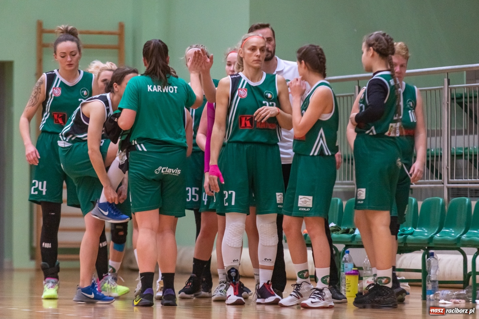 Zdjęcie w galerii na portalu naszraciborz.pl: RKK AZS Racibórz poległ u siebie [FOTO] wiadomości z regionu