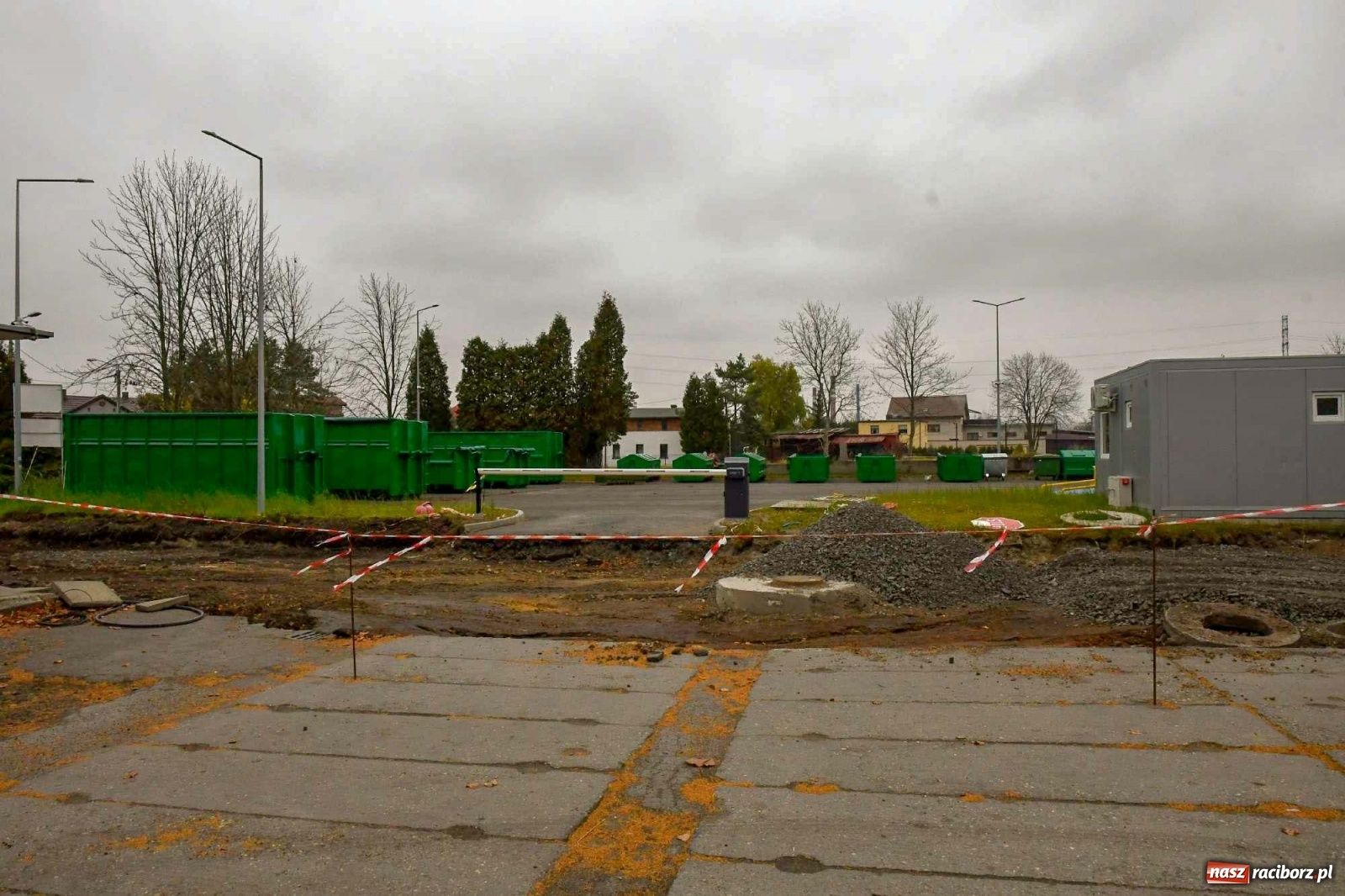 Zdjęcie w galerii na portalu naszraciborz.pl: Raciborski PSZOK w połowie gotowy [FOTO i WIDEO] wiadomości z regionu