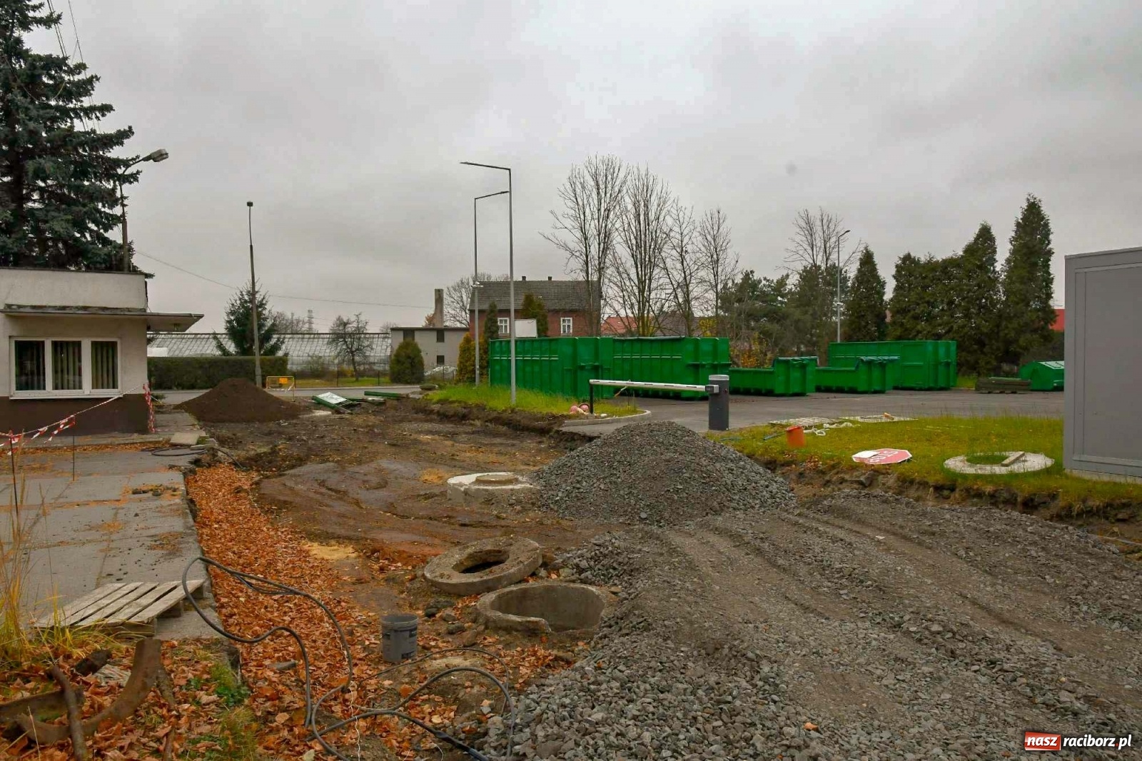 Zdjęcie w galerii na portalu naszraciborz.pl: Raciborski PSZOK w połowie gotowy [FOTO i WIDEO] wiadomości z regionu