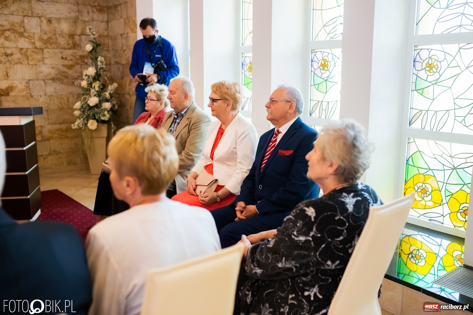 Zdjęcie w galerii na portalu naszraciborz.pl: Zgoda i ustępliwość receptą na długie małżeństwo. Złote gody w raciborskim USC [FOTO i WIDEO] wiadomości z regionu