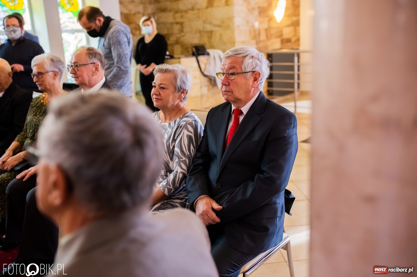 Zdjęcie w galerii na portalu naszraciborz.pl: Zgoda i ustępliwość receptą na długie małżeństwo. Złote gody w raciborskim USC [FOTO i WIDEO] wiadomości z regionu