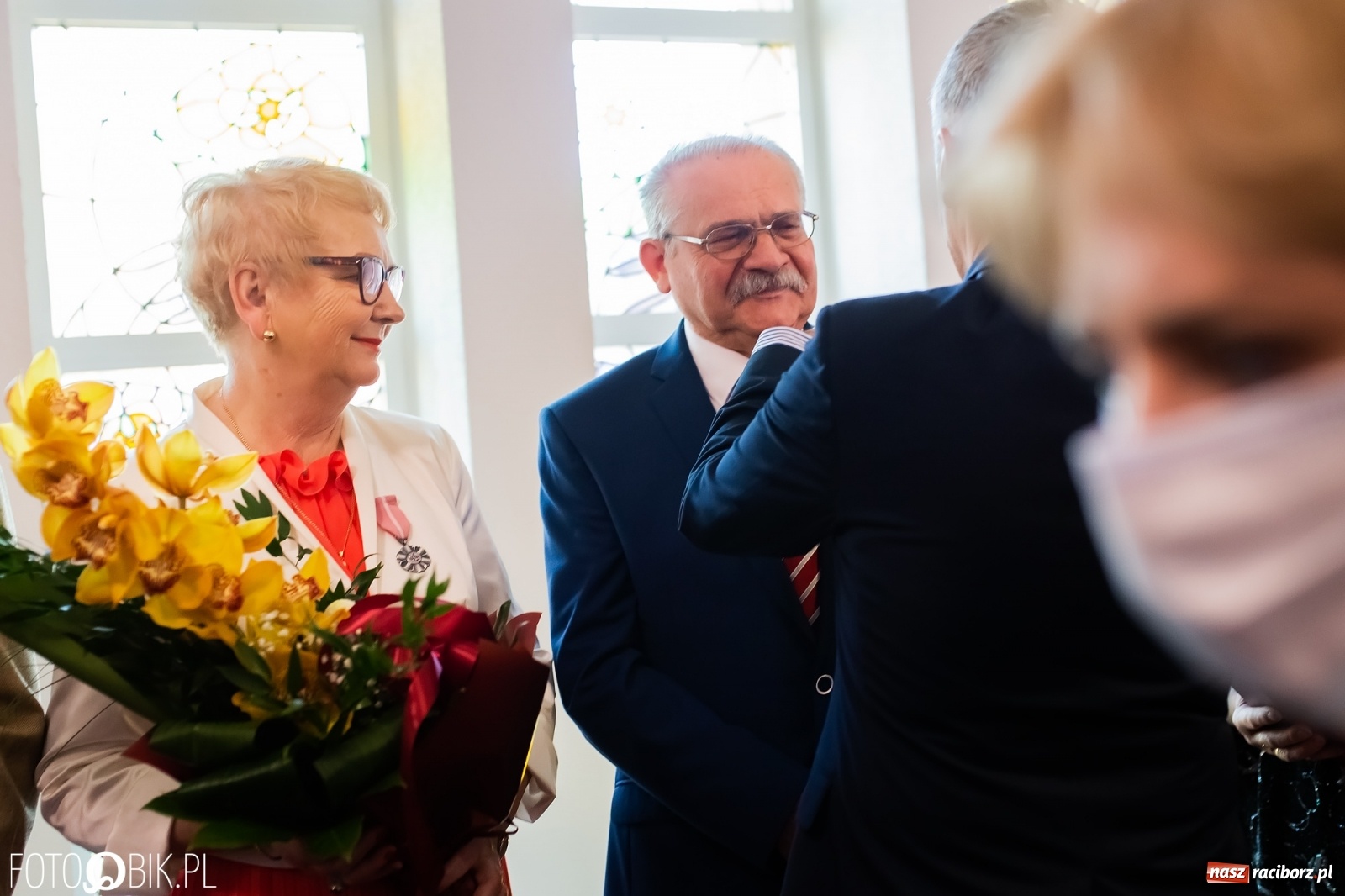Zdjęcie w galerii na portalu naszraciborz.pl: Zgoda i ustępliwość receptą na długie małżeństwo. Złote gody w raciborskim USC [FOTO i WIDEO] wiadomości z regionu