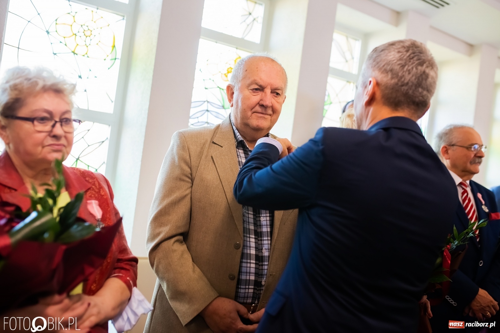 Zdjęcie w galerii na portalu naszraciborz.pl: Zgoda i ustępliwość receptą na długie małżeństwo. Złote gody w raciborskim USC [FOTO i WIDEO] wiadomości z regionu