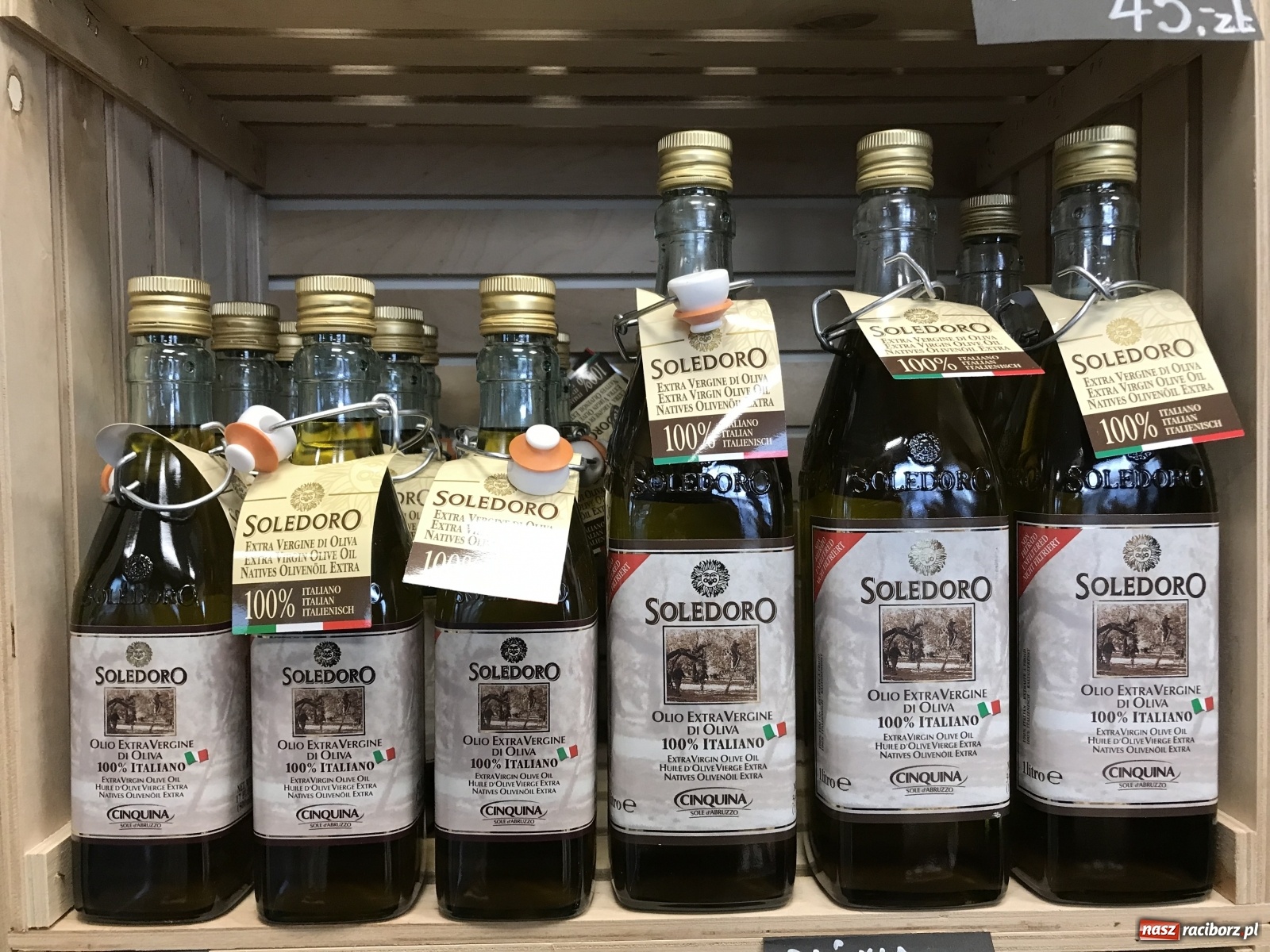 Zdjęcie w galerii na portalu naszraciborz.pl: Kolejne nowości z Italii na półkach raciborskiego sklepu Oliwa i Wino Gelatopiu wiadomości z regionu