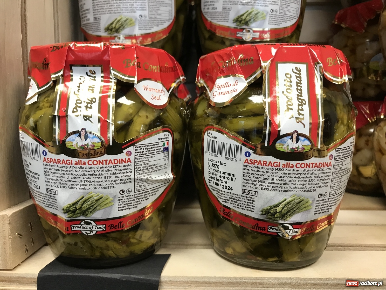 Zdjęcie w galerii na portalu naszraciborz.pl: Kolejne nowości z Italii na półkach raciborskiego sklepu Oliwa i Wino Gelatopiu wiadomości z regionu