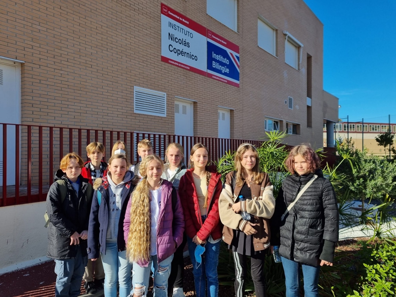 Zdjęcie w galerii na portalu naszraciborz.pl: Uczniowie SP1 z Ostroga w Madrycie wiadomości z regionu