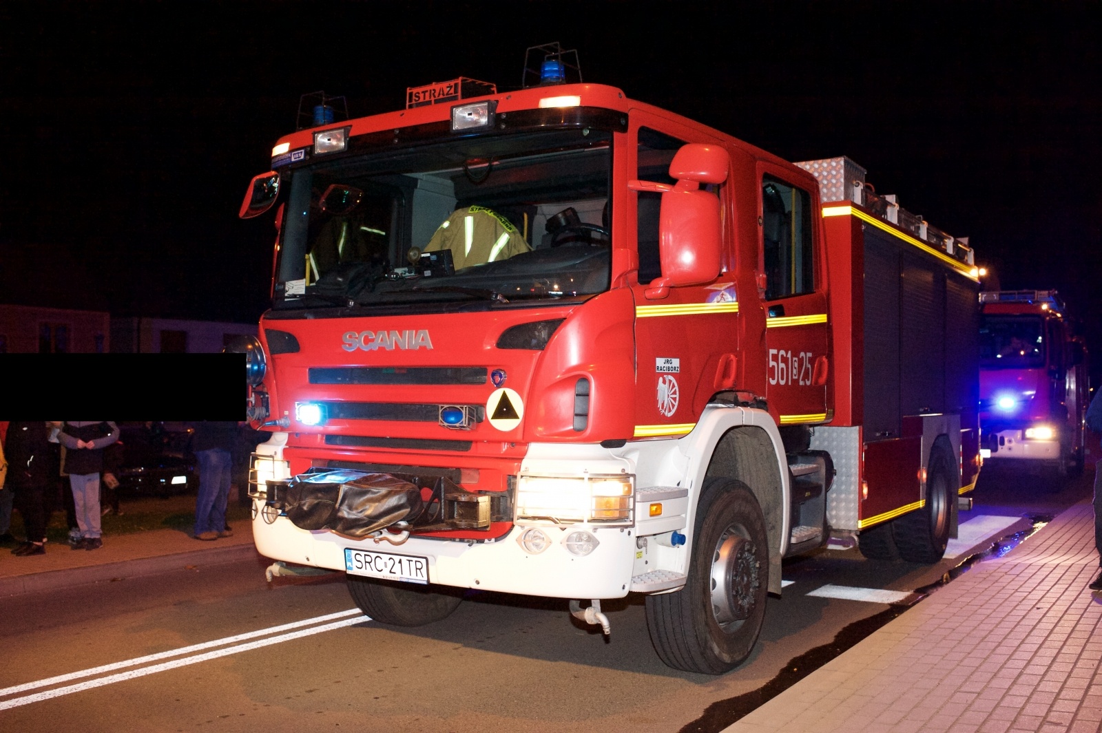 Zdjęcie w galerii na portalu naszraciborz.pl: Pożar drewna w domu w Tworkowie wiadomości z regionu