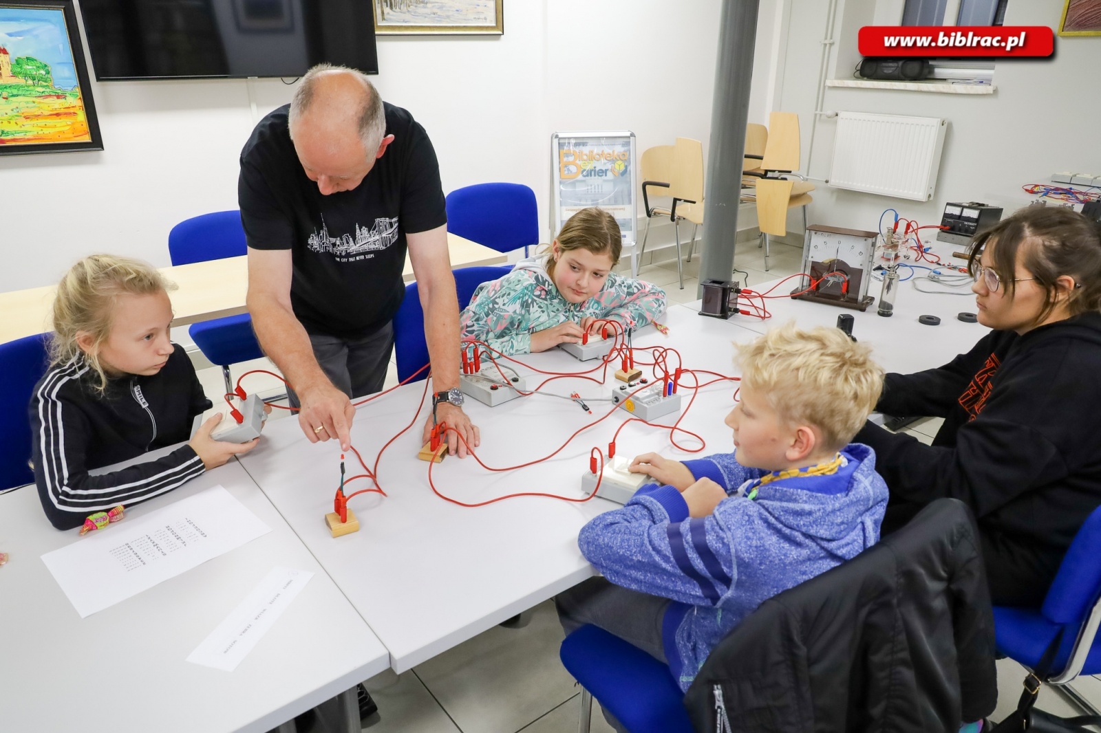 Zdjęcie w galerii na portalu naszraciborz.pl: Młodzież dowiedziała się jak działa telegraf wiadomości z regionu