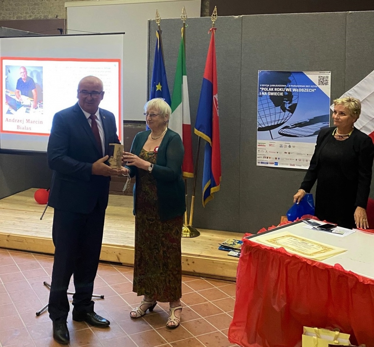 Zdjęcie w galerii na portalu naszraciborz.pl: Polak roku we Włoszech i na świecie pochodzi z Raciborza wiadomości z regionu