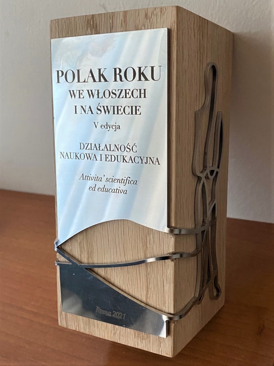 Zdjęcie w galerii na portalu naszraciborz.pl: Polak roku we Włoszech i na świecie pochodzi z Raciborza wiadomości z regionu