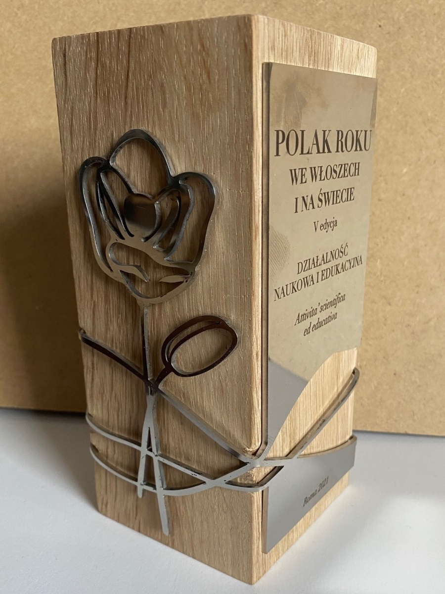 Zdjęcie w galerii na portalu naszraciborz.pl: Polak roku we Włoszech i na świecie pochodzi z Raciborza wiadomości z regionu