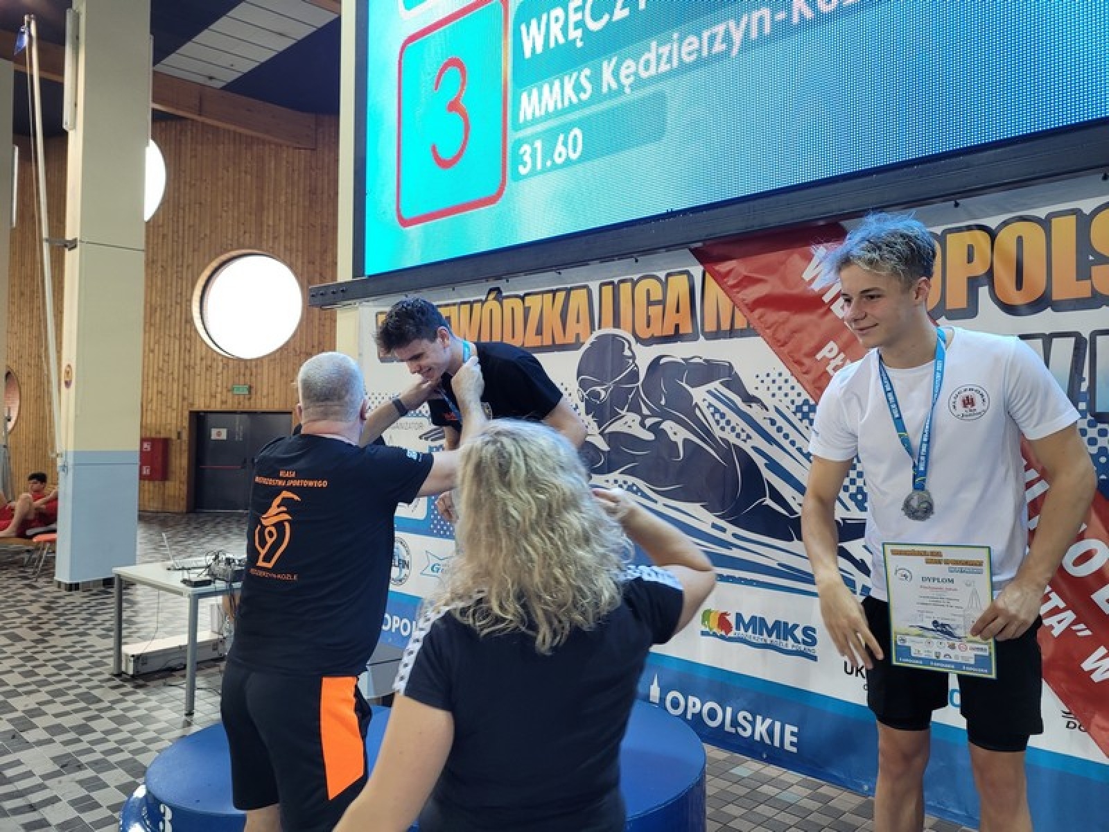 Zdjęcie w galerii na portalu naszraciborz.pl: Pływanie. Kamil Gohla najlepszy w lidze opolskiej wiadomości z regionu