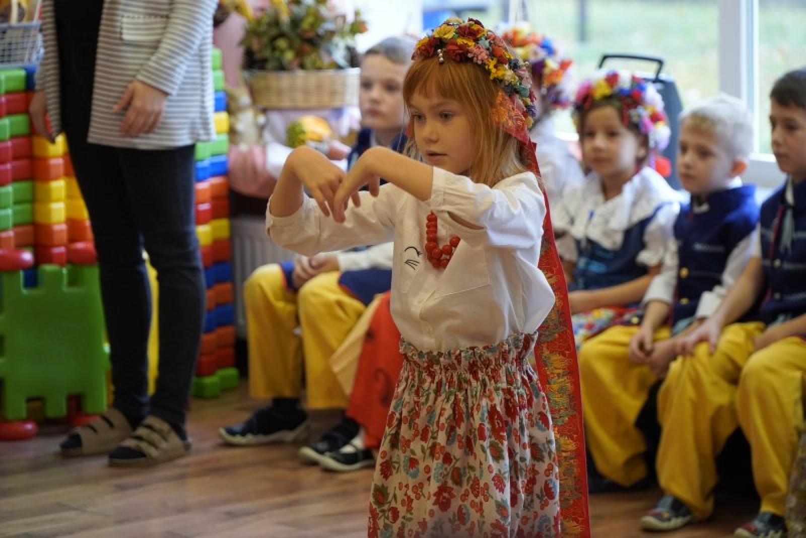 Zdjęcie w galerii na portalu naszraciborz.pl: Międzynarodowe spotkanie w raciborskim przedszkolu wiadomości z regionu