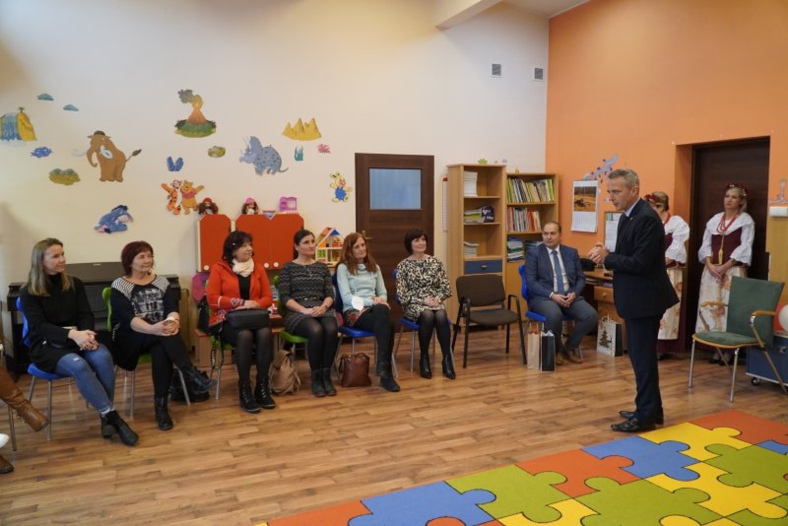 Zdjęcie w galerii na portalu naszraciborz.pl: Międzynarodowe spotkanie w raciborskim przedszkolu wiadomości z regionu