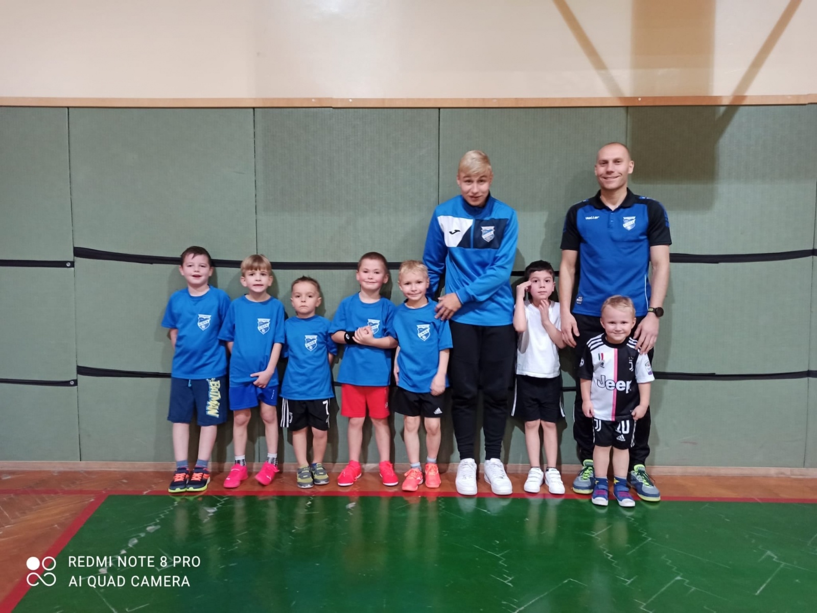 Zdjęcie w galerii na portalu naszraciborz.pl: Reprezentant Polski odwiedził trening młodych Unitów wiadomości z regionu