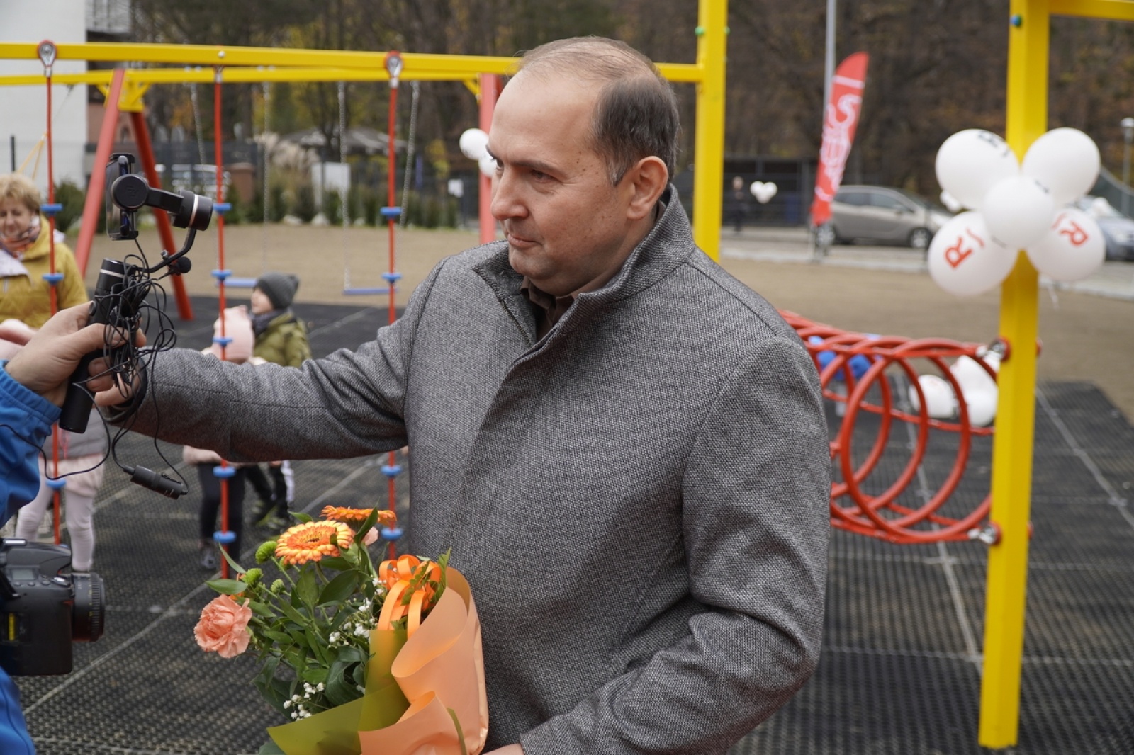 Zdjęcie w galerii na portalu naszraciborz.pl: Przedszkole nr 13 ma nowy plac zabaw wiadomości z regionu