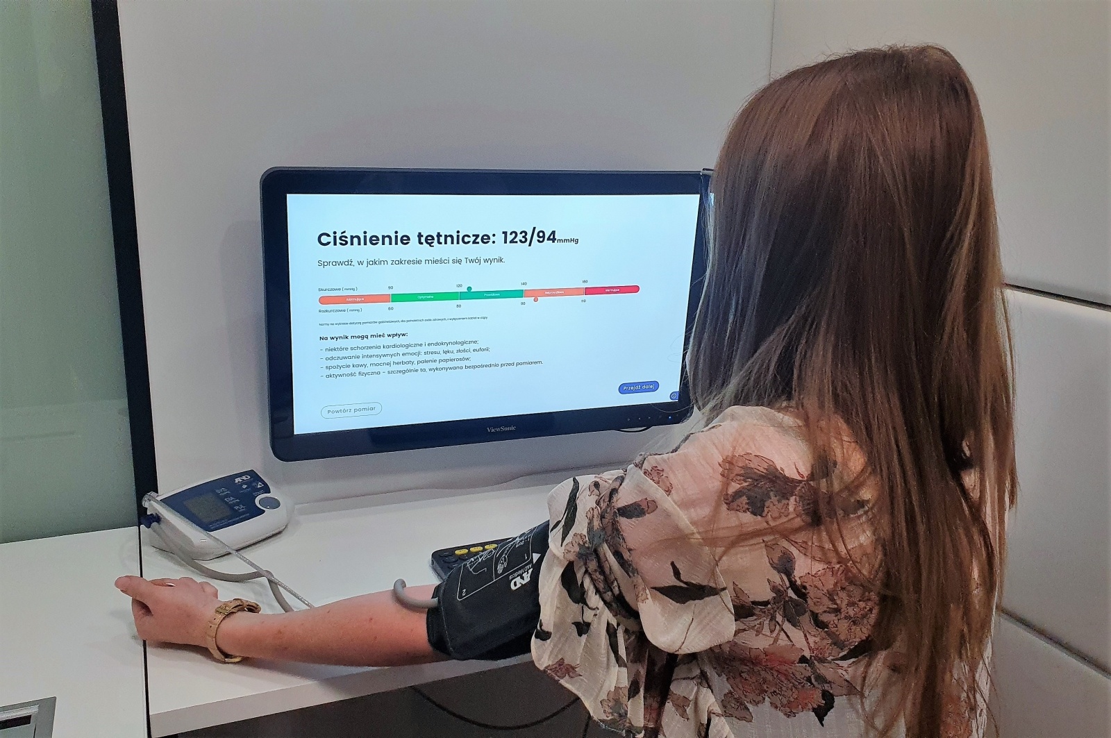 Zdjęcie w galerii na portalu naszraciborz.pl: W śląskim NFZ stanął kiosk profilaktyczny wiadomości z regionu