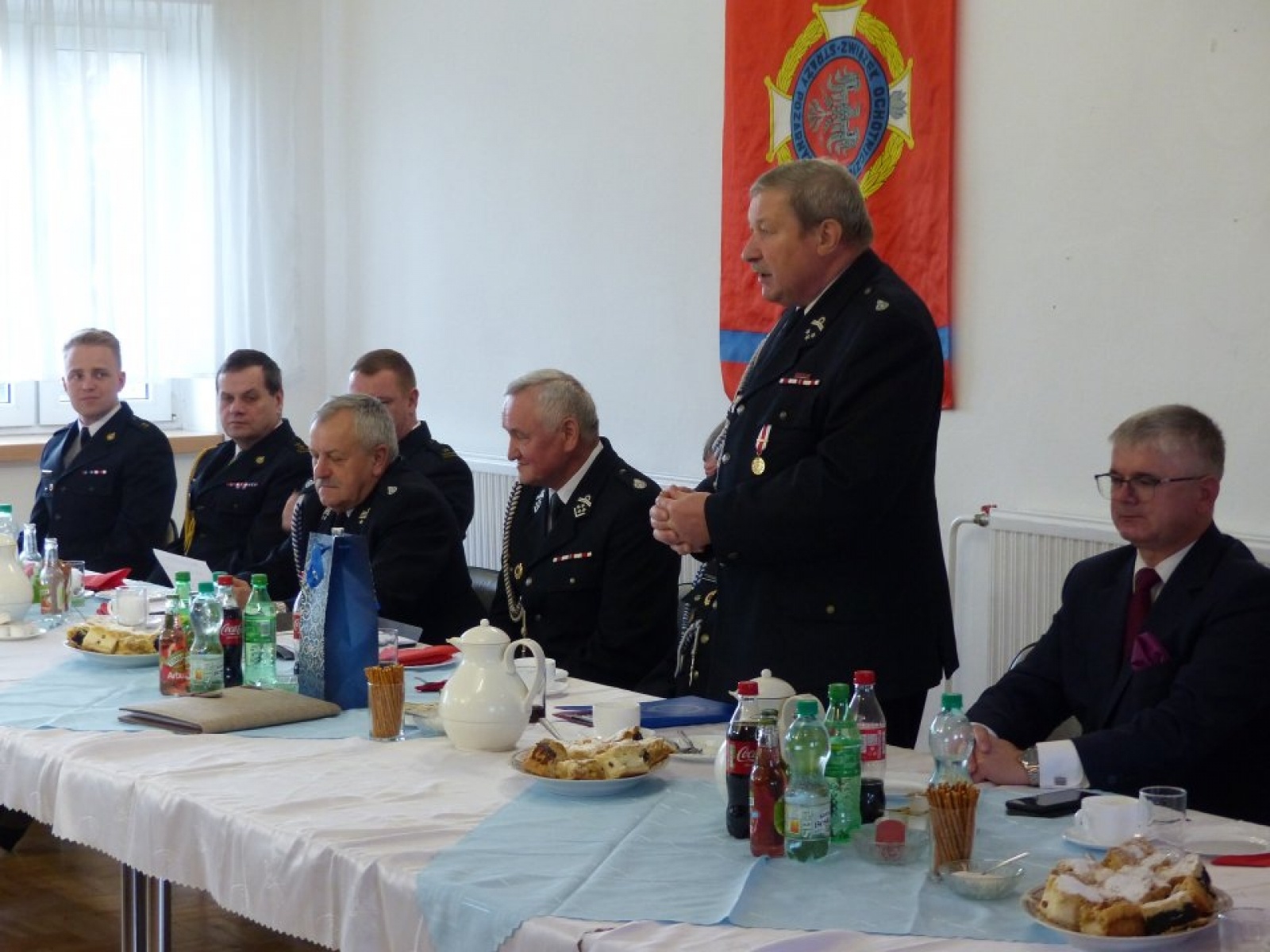 Zdjęcie w galerii na portalu naszraciborz.pl: Odbył się zjazd Oddziału Gminnego Związku OSP RP Gminy Krzanowice wiadomości z regionu