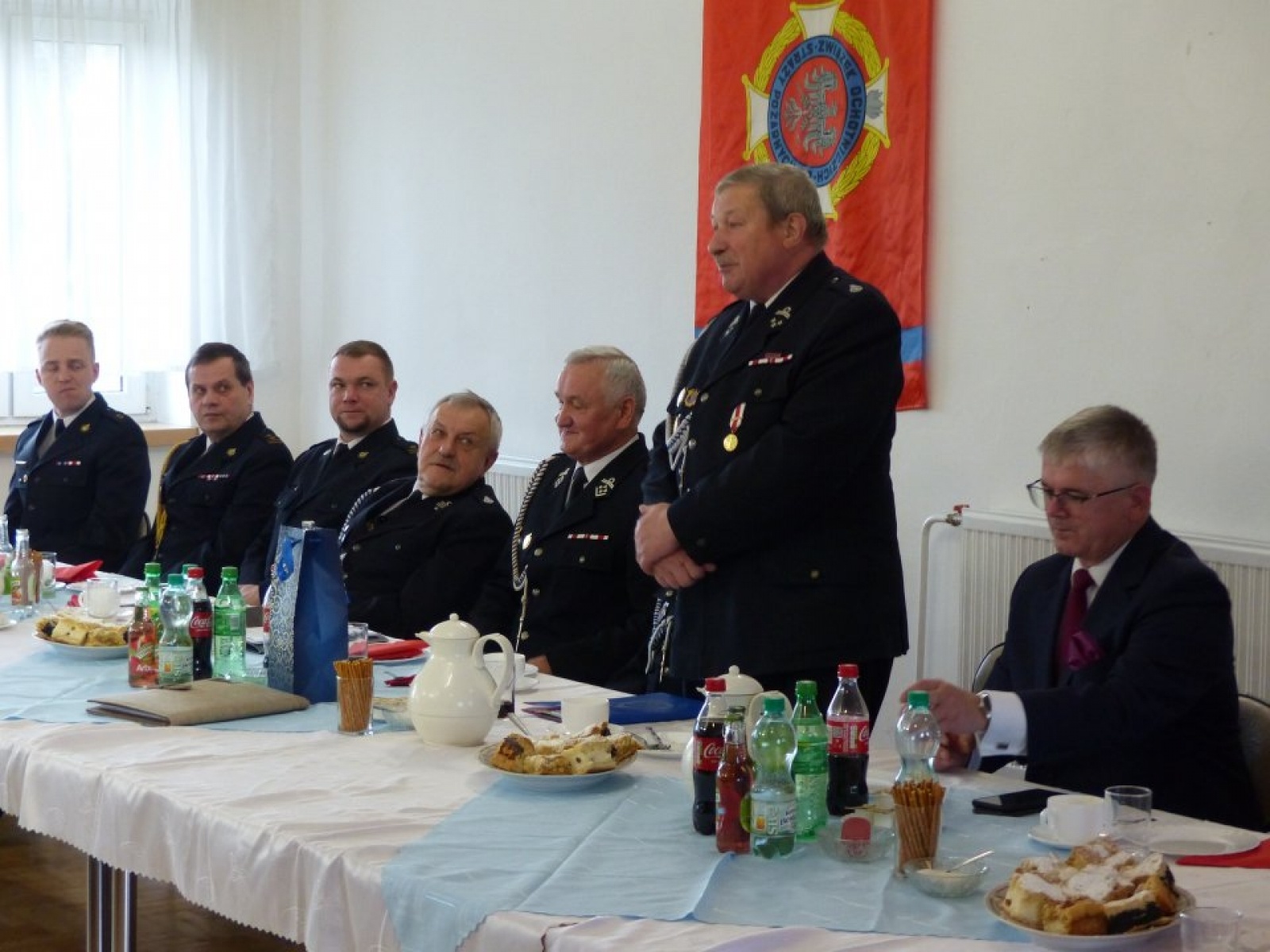 Zdjęcie w galerii na portalu naszraciborz.pl: Odbył się zjazd Oddziału Gminnego Związku OSP RP Gminy Krzanowice wiadomości z regionu