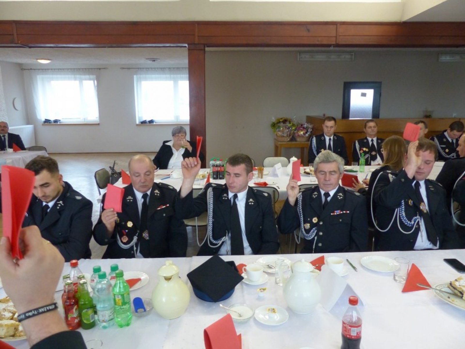 Zdjęcie w galerii na portalu naszraciborz.pl: Odbył się zjazd Oddziału Gminnego Związku OSP RP Gminy Krzanowice wiadomości z regionu