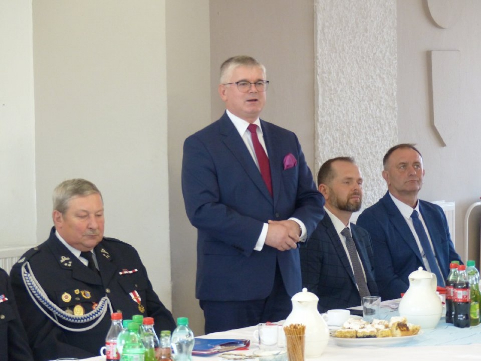 Zdjęcie w galerii na portalu naszraciborz.pl: Odbył się zjazd Oddziału Gminnego Związku OSP RP Gminy Krzanowice wiadomości z regionu