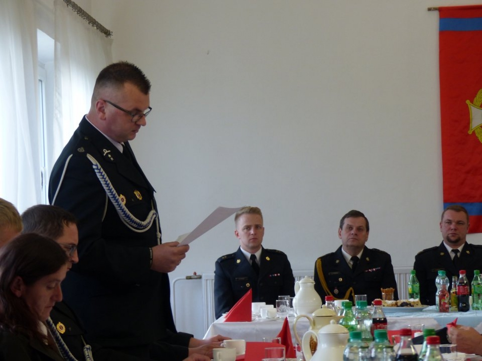 Zdjęcie w galerii na portalu naszraciborz.pl: Odbył się zjazd Oddziału Gminnego Związku OSP RP Gminy Krzanowice wiadomości z regionu